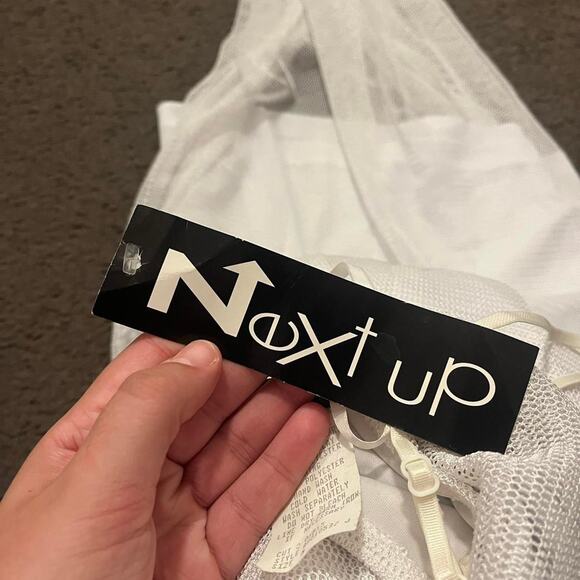 Vintage Deadstock Maxi Mesh Split Front Dress - Picture 3 of 7